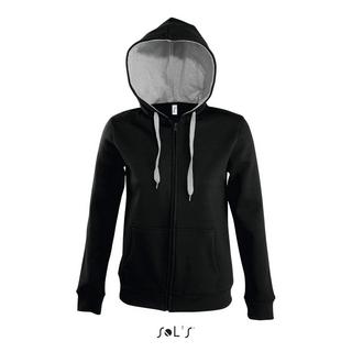 SOLS Soul Zweifarbiger Full Zip Hoodie  