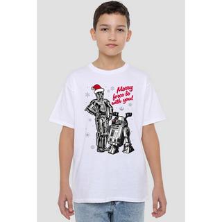 STAR WARS  Merry Christmas Droids TShirt 