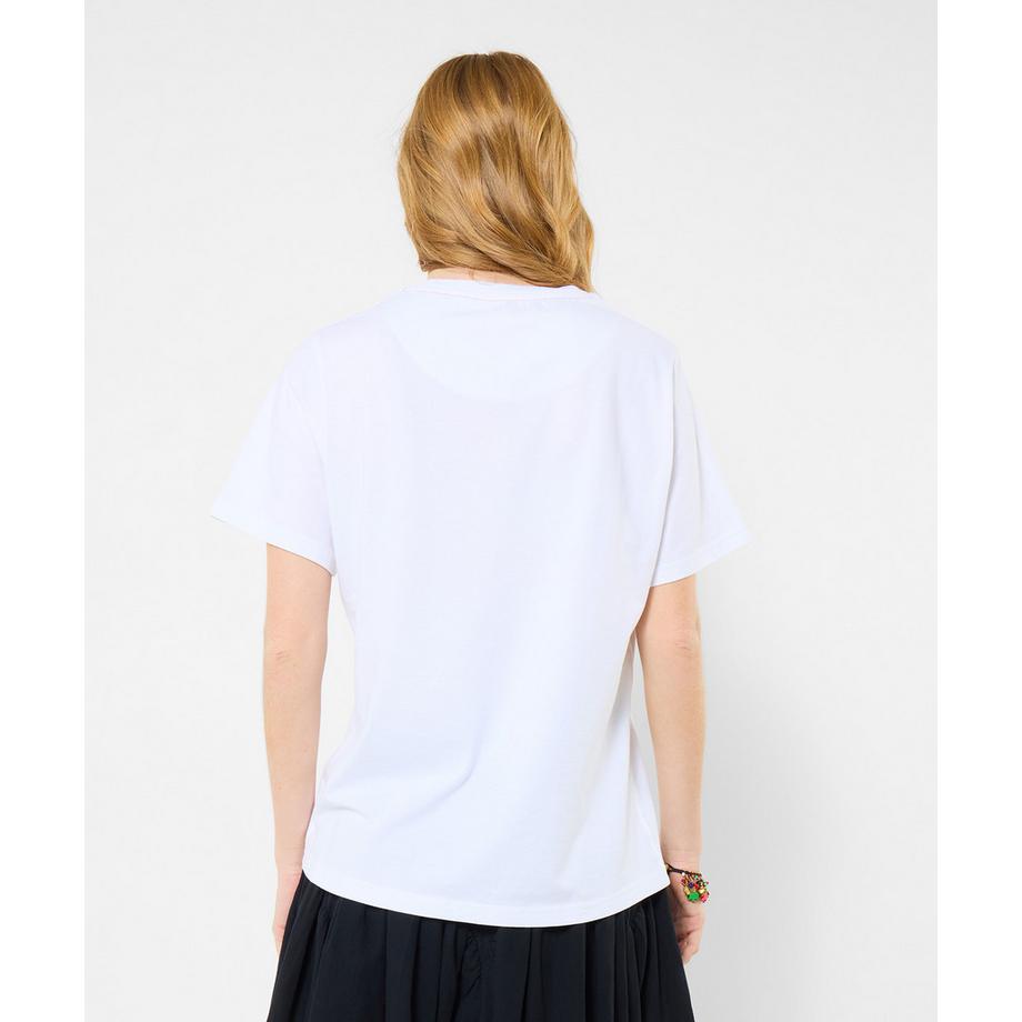 Joe Browns T-Shirt mit Herz- und Rosenmotiv  