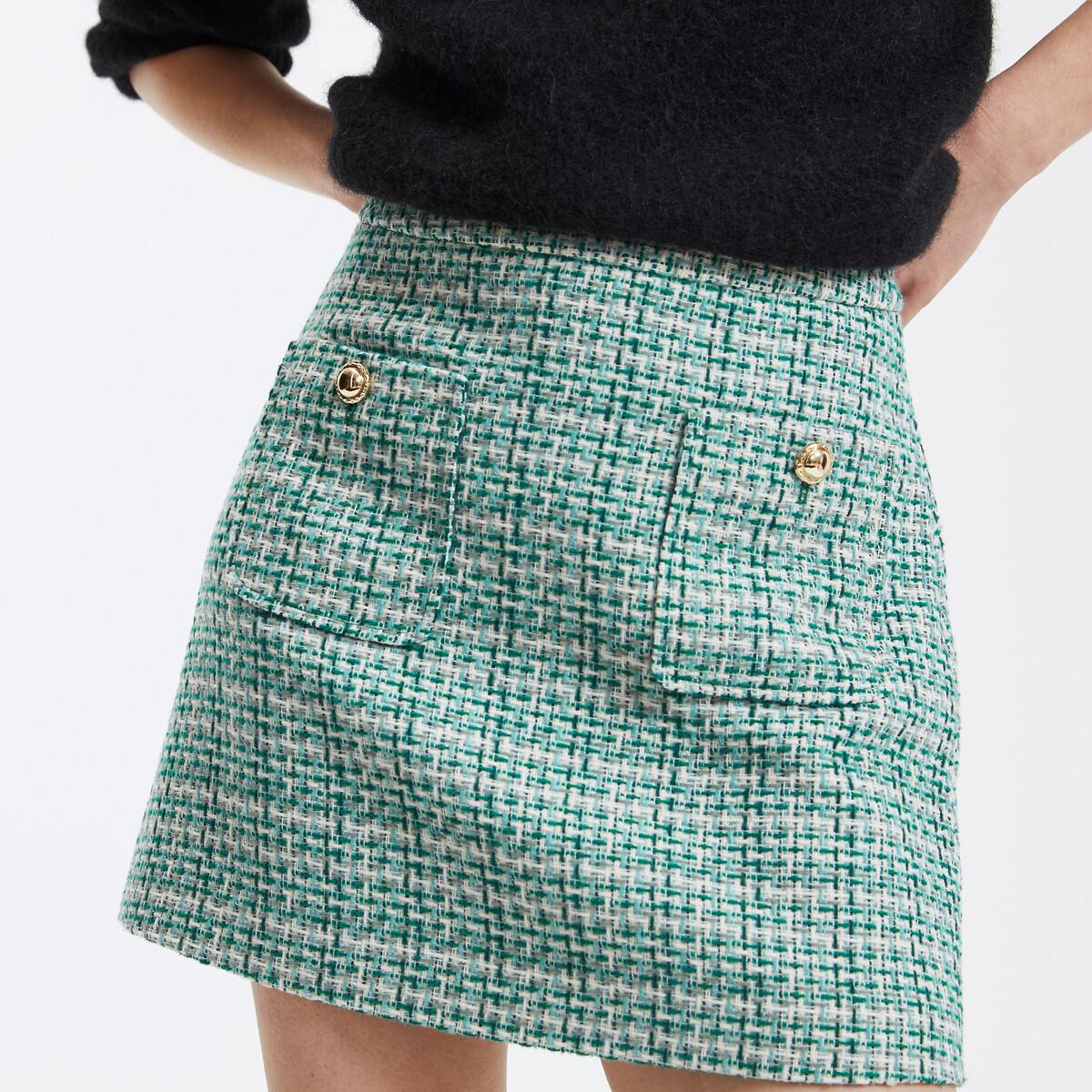 La Redoute Collections  Mini-jupe en tweed 