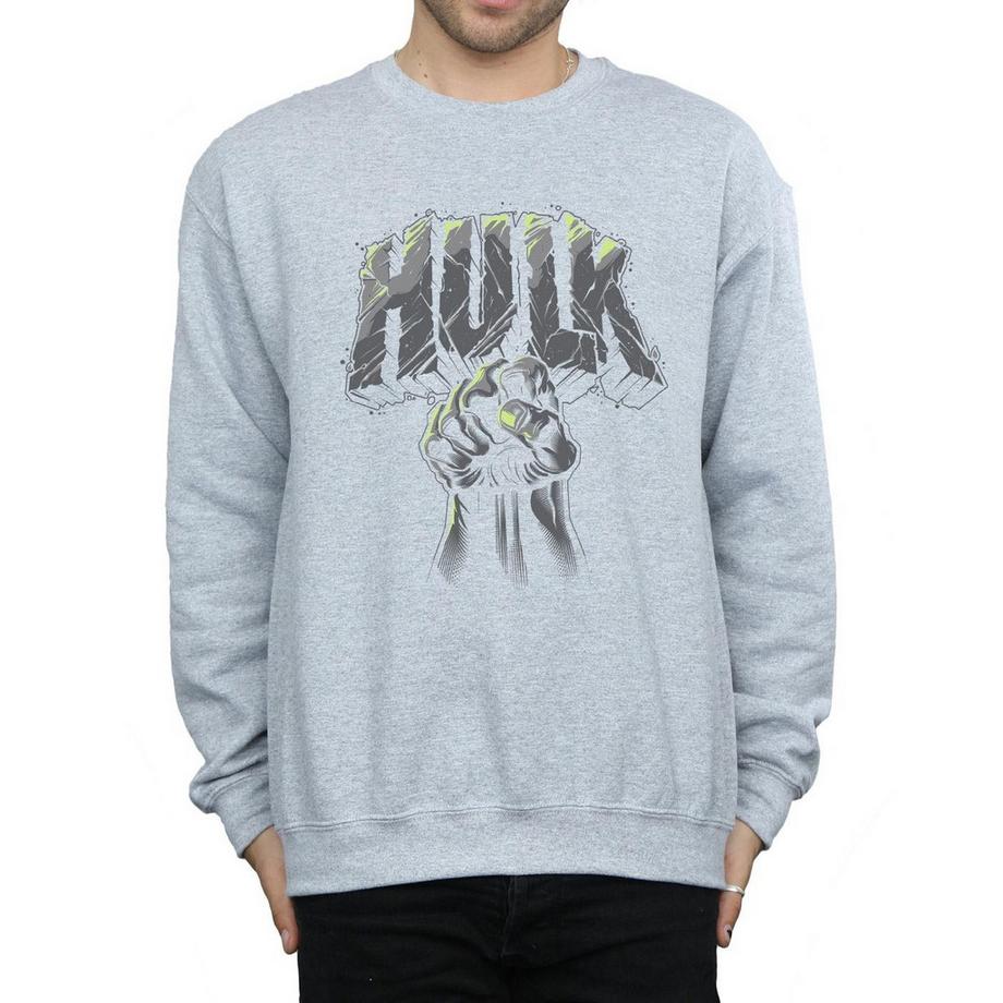 MARVEL Hulk Faust Rundhals Sweatshirt  