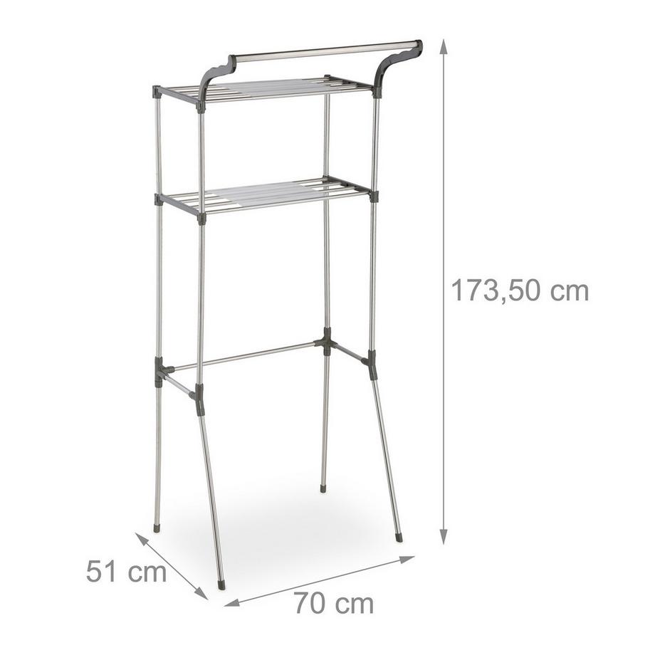 Northix  Stahlregal für Waschmaschinen 