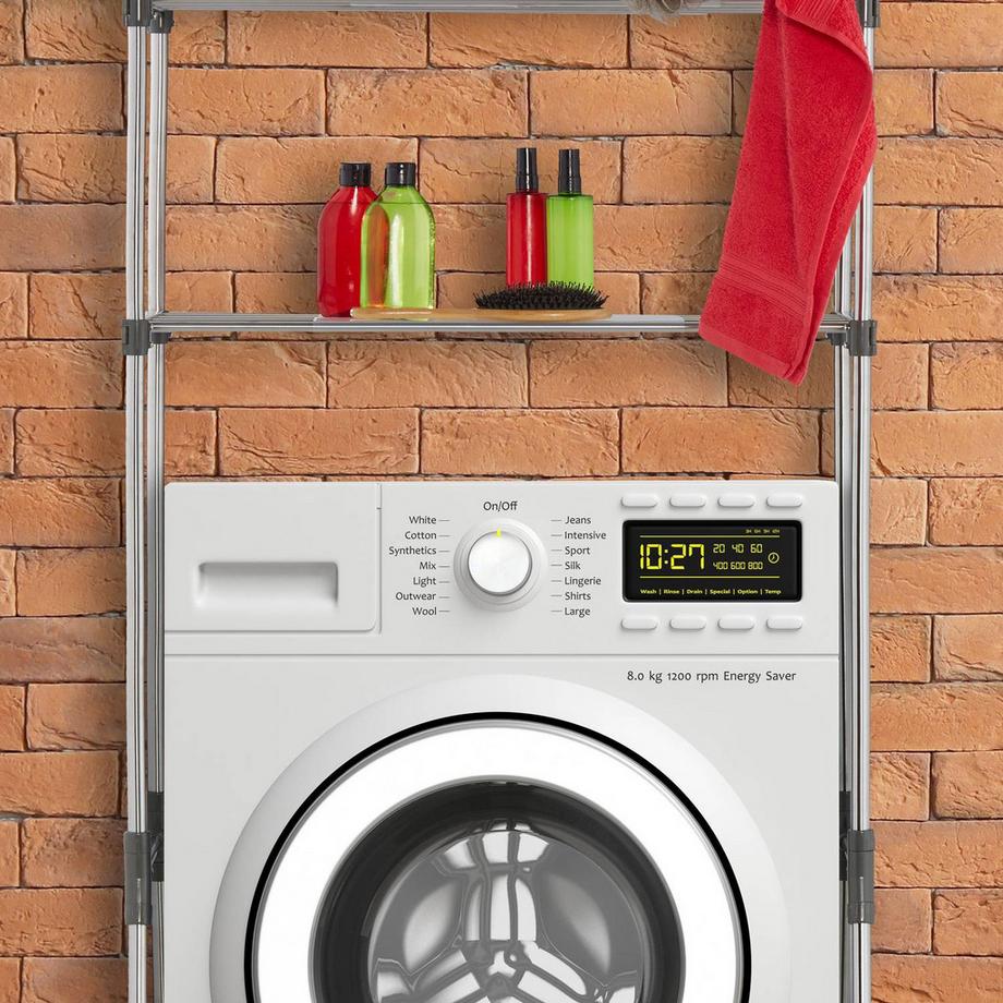 Northix  Stahlregal für Waschmaschinen 