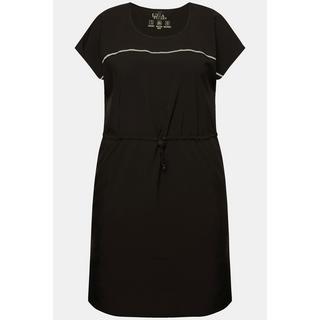 Ulla Popken Robe Outdoor séchage rapide col rond sans manches  