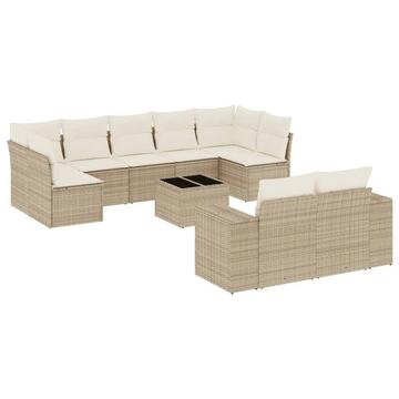 Garten sofagarnitur poly-rattan