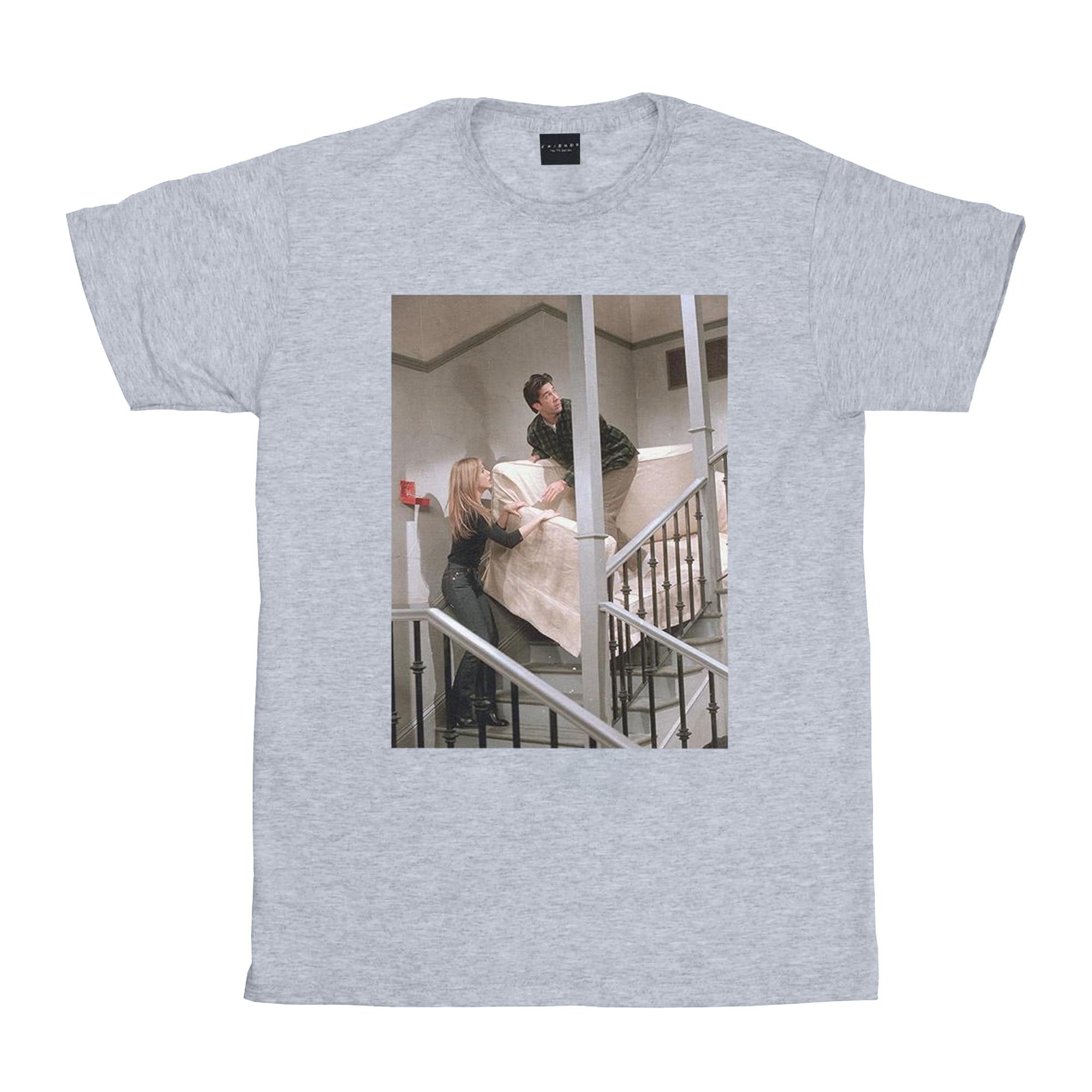 Friends  Tshirt SOFA STAIRS PHOTO 