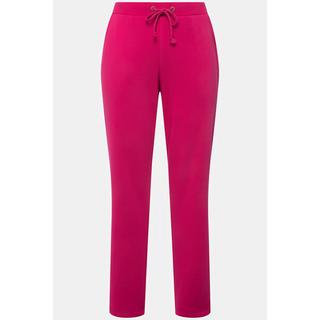 Ulla Popken  Pantalon en molleton. Intérieur doux et confortable. Taille élastique 