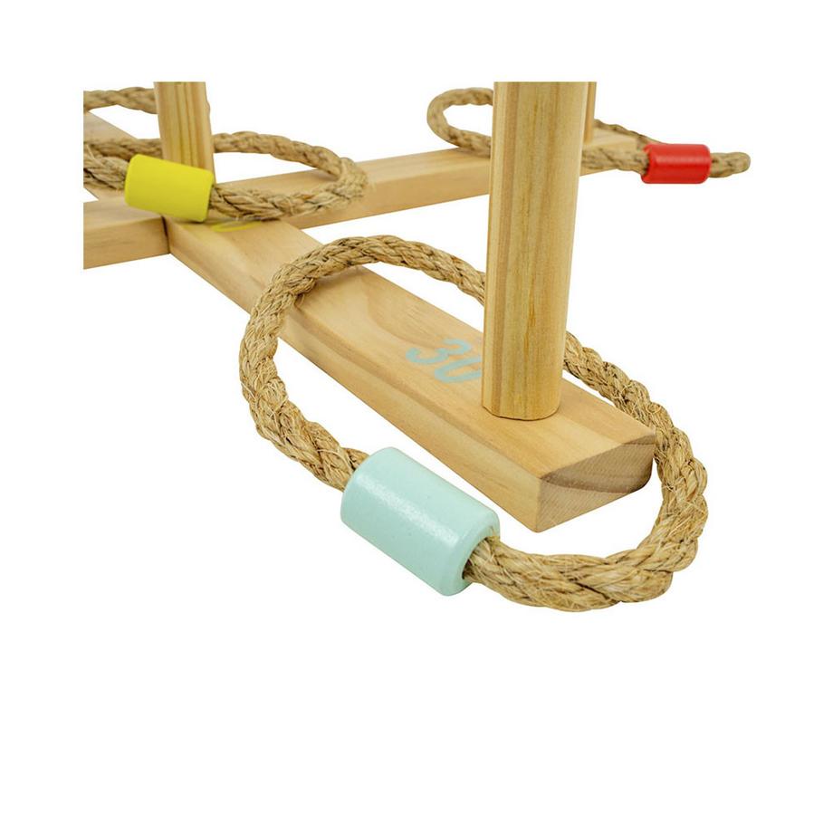 TP Toys  Jeu de lancer d'anneaux en bois FSC 