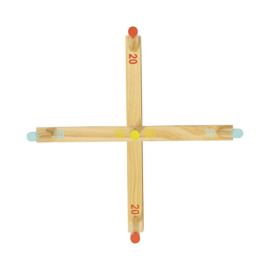 TP Toys  Jeu de lancer d'anneaux en bois FSC 