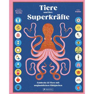 Tiere und ihre Superkräfte Romero Mariño, Soledad; Pulido, Sonia; Pulido, Sonia (Illustrationen); Diestelmeier, Katharina (Übersetzung) Copertina rigida 