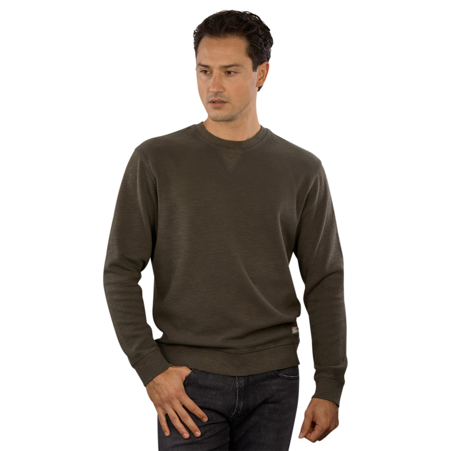 Pullover Regular Fit Garment Dye