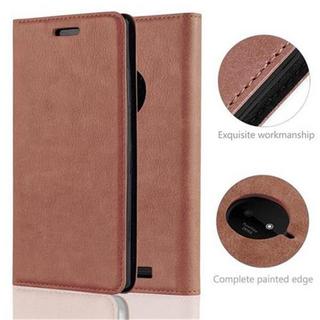 Cadorabo  Housse compatible avec Nokia Lumia 830 - Coque de protection avec fermeture magnétique, fonction de support et compartiment pour carte 