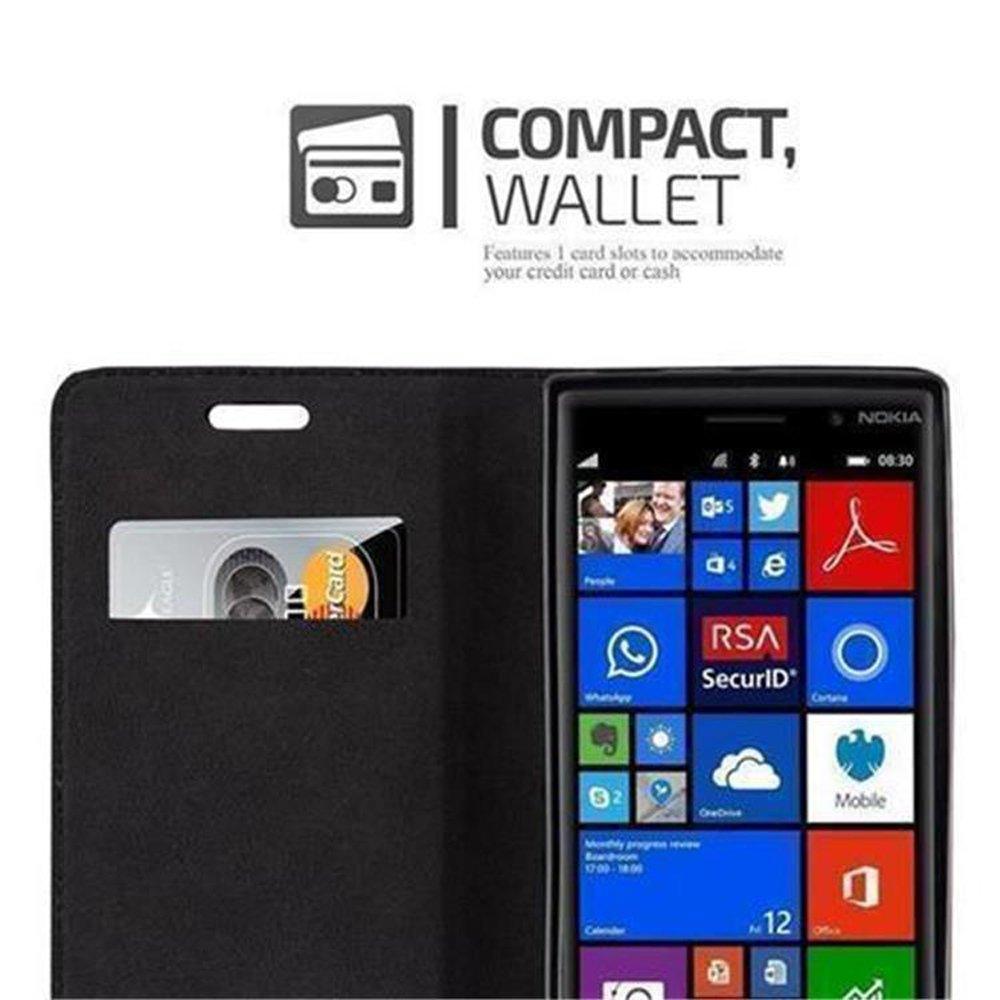 Cadorabo  Housse compatible avec Nokia Lumia 830 - Coque de protection avec fermeture magnétique, fonction de support et compartiment pour carte 