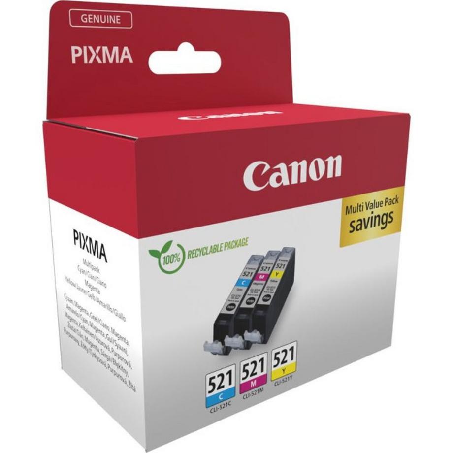 Canon  CANON Encre 2934B015 CLI-521 Multipack C/M/Y 