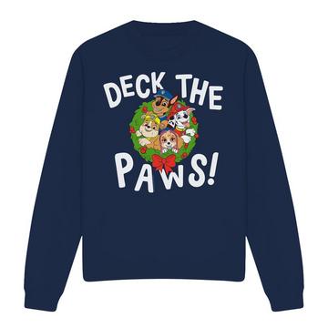 Deck The Paws Sweatshirt  weihnachtliches Design