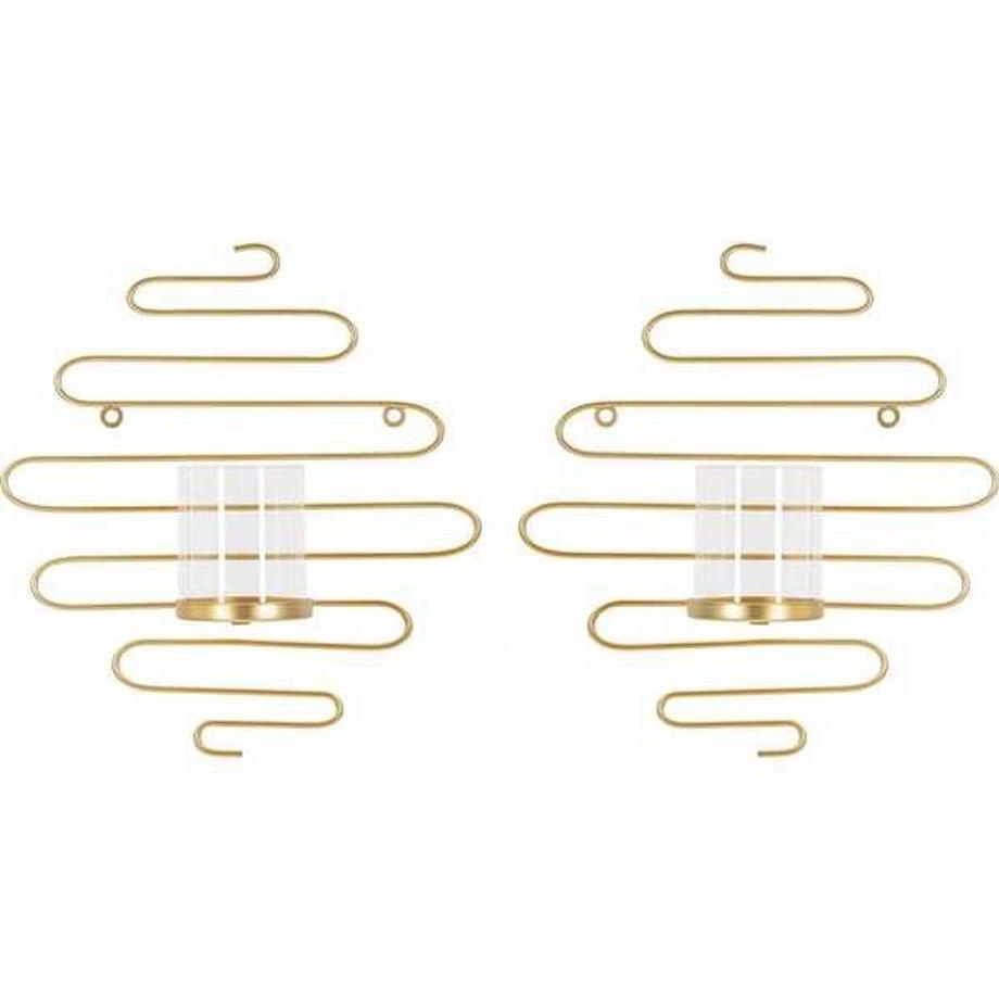 Wand-Kerzenhalter Alid (2er-Set)