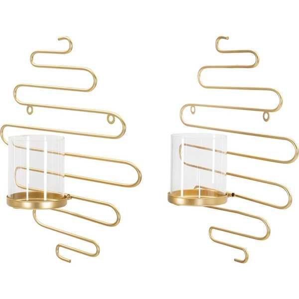 mutoni Wand-Kerzenhalter Alid (2er-Set)  