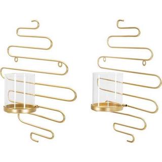 mutoni Wand-Kerzenhalter Alid (2er-Set)  