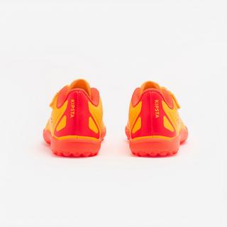 KIPSTA  Fussball Multinockenschuhe TF mit Klettverschluss Kinder 