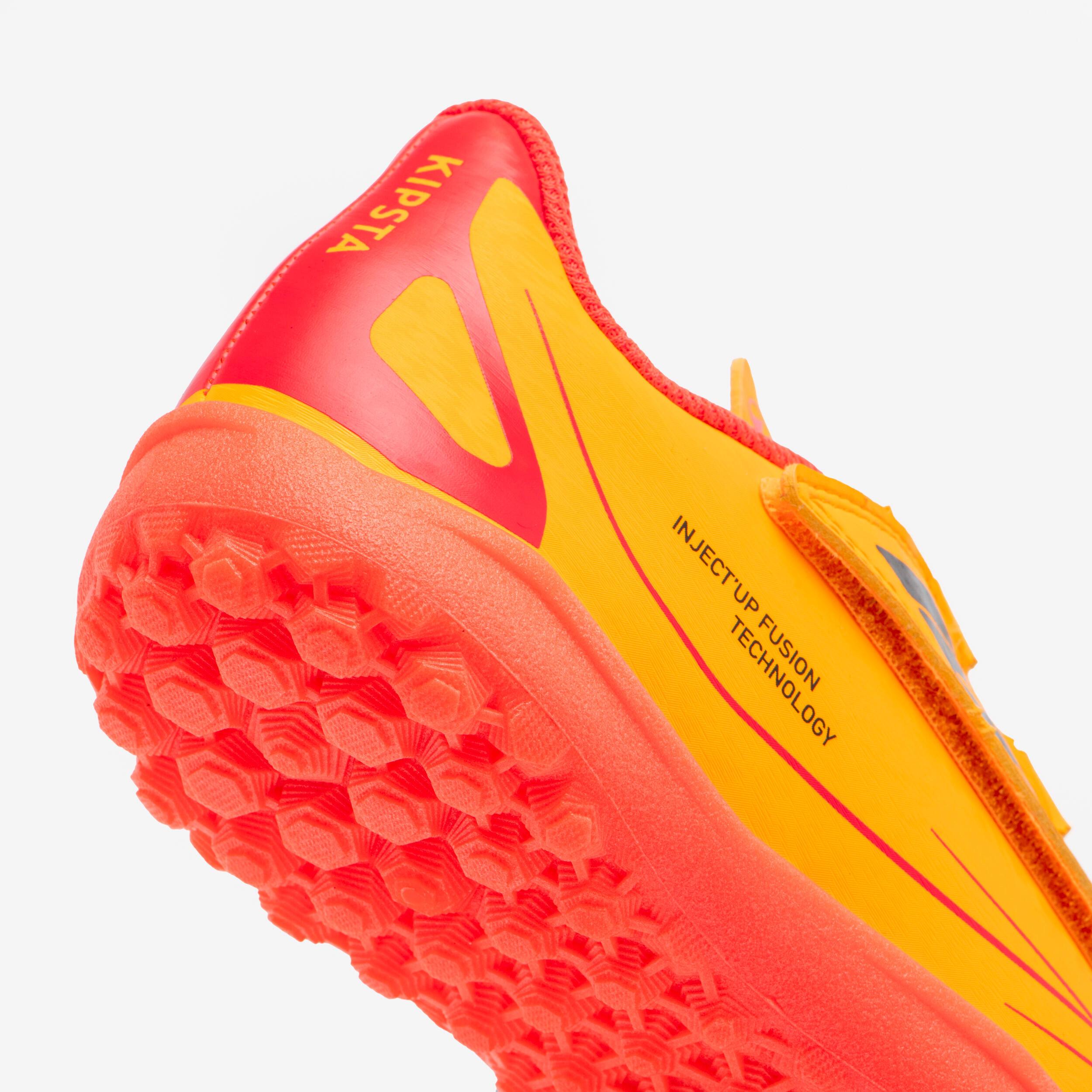 KIPSTA  Fussball Multinockenschuhe TF mit Klettverschluss Kinder 