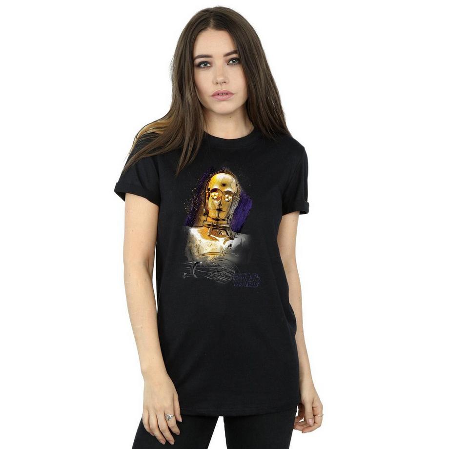 STAR WARS The Last Jedi C-3PO T-Shirt Imprimé  