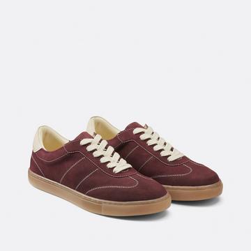 Retro-Sneakers aus Veloursleder