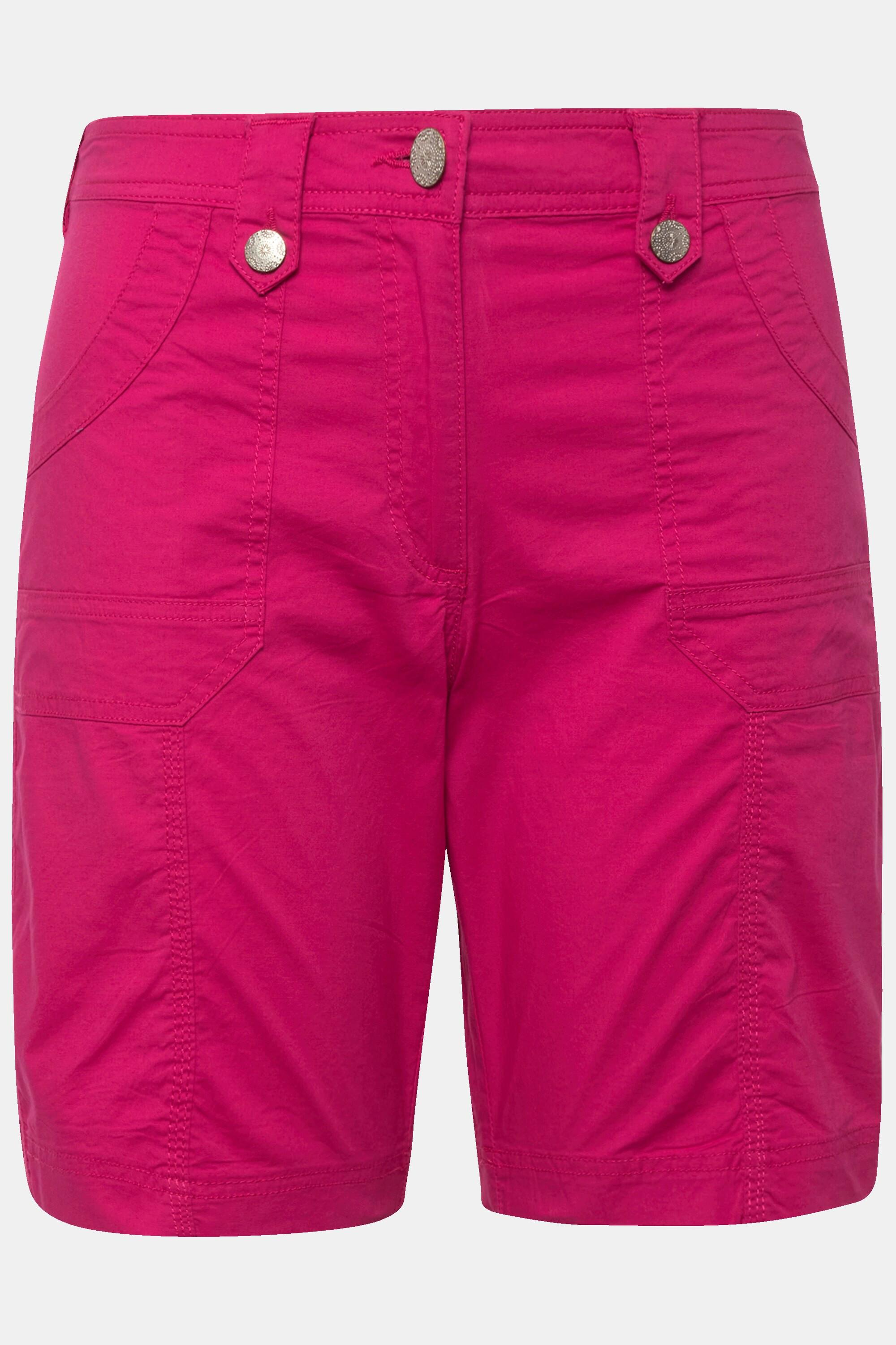 Ulla Popken Bermuda Cargo Vita Comfort Taglio 4 Tasche  