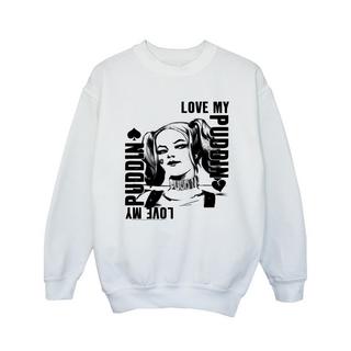 DC COMICS  Suicide Squad Love Puddin Sweatshirt 