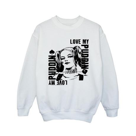 DC COMICS  Suicide Squad Love Puddin Sweatshirt 