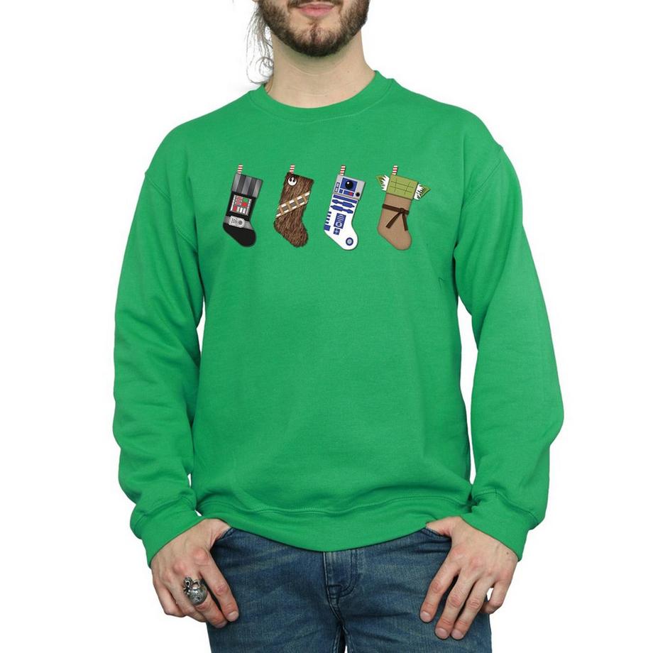 STAR WARS Star Wars Christmas Stockings Regular Fit Sweatshirt  