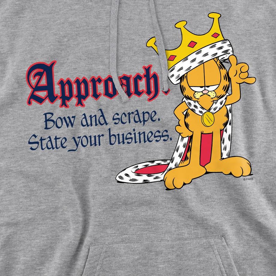 Garfield Sweat À Capuche State Your Business  