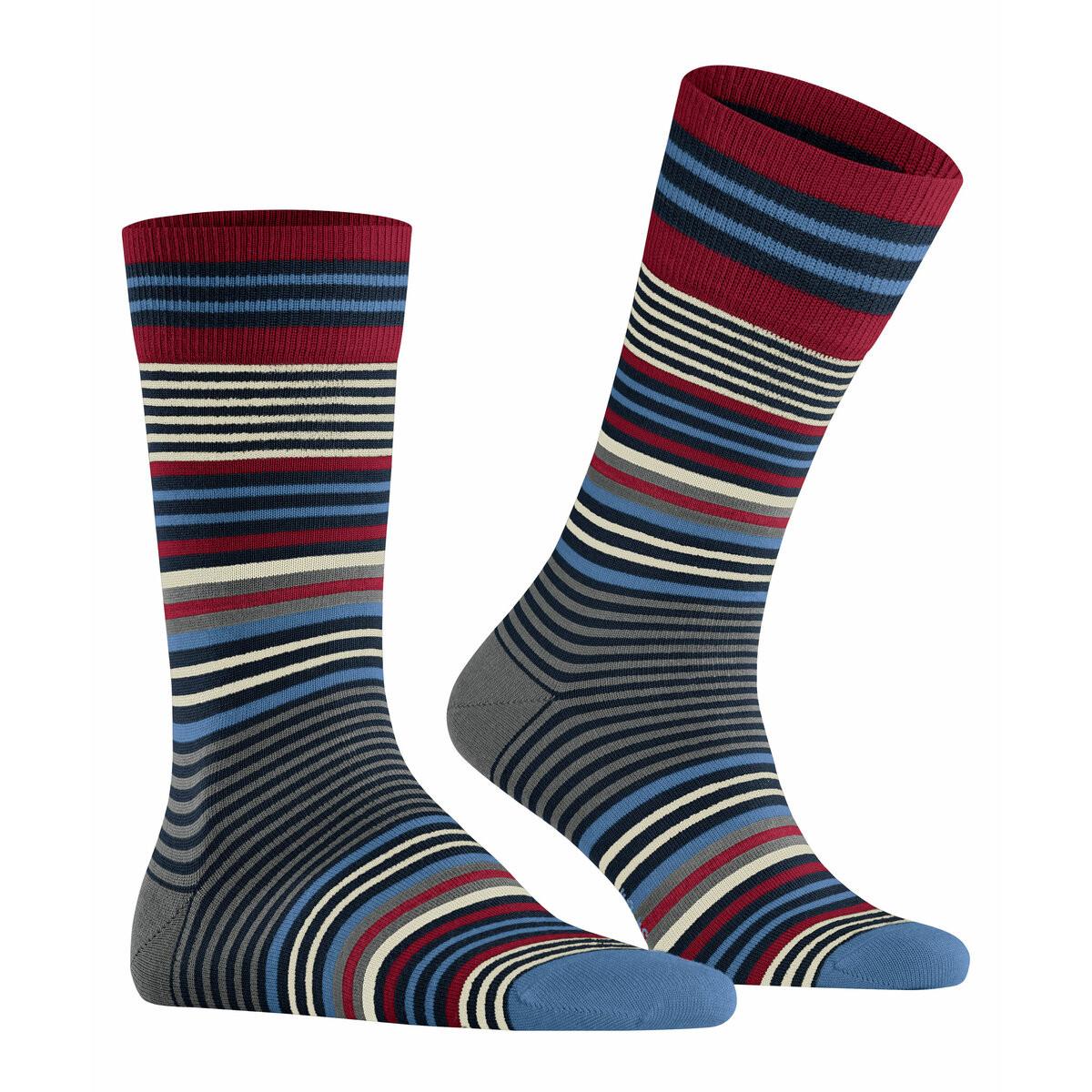 Burlington Gestreifte Socken  
