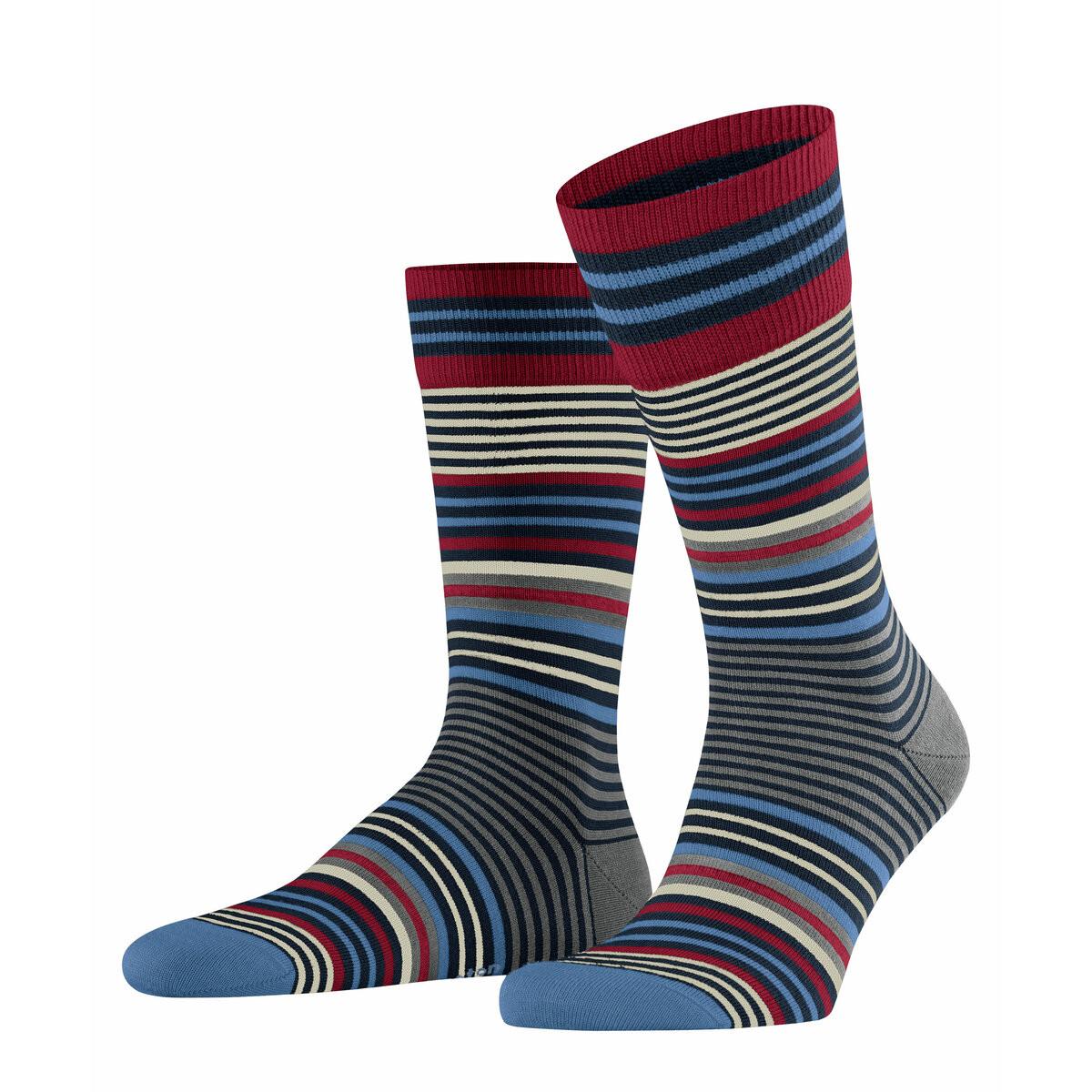 Burlington Gestreifte Socken  