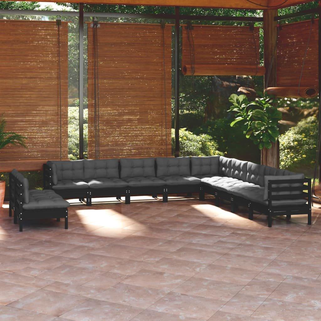 VidaXL Garten-lounge-set kiefernholz  