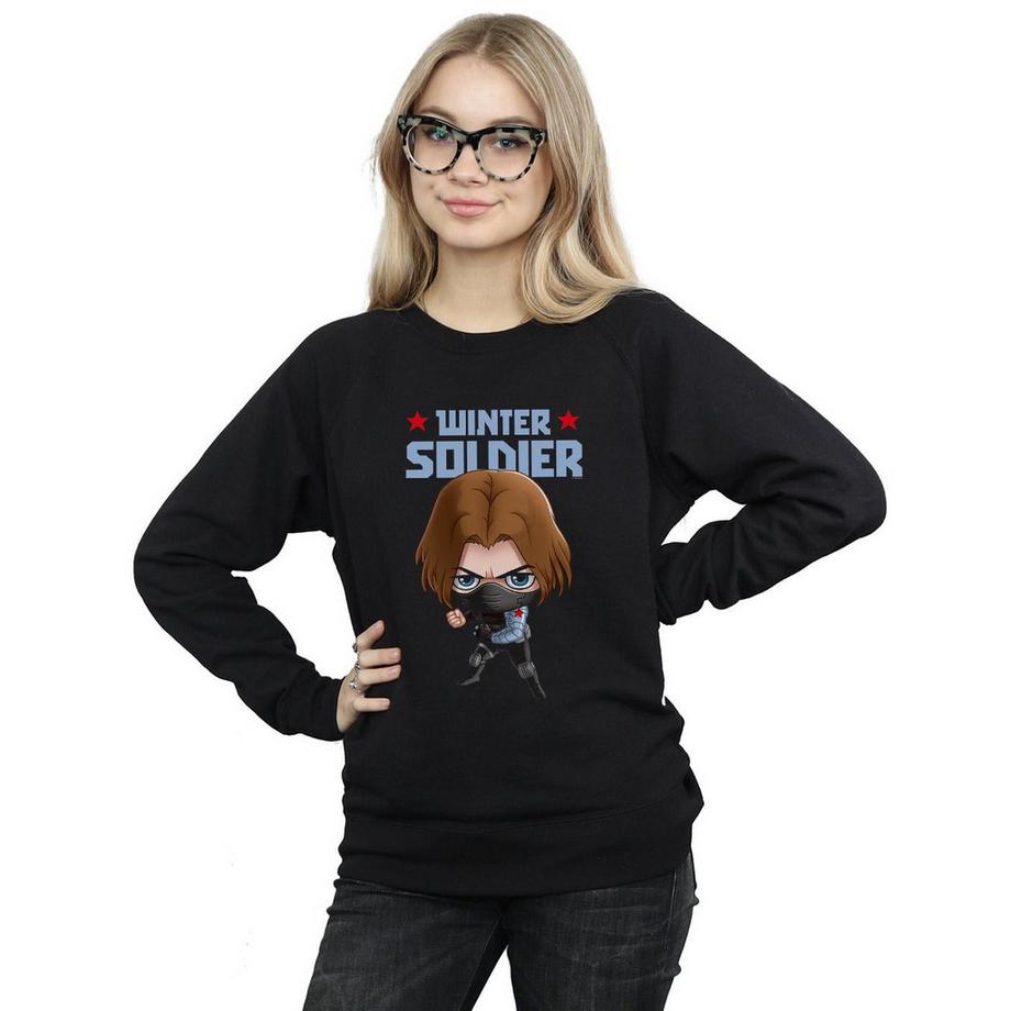 MARVEL Winter Soldier Chibi Sweatshirt  