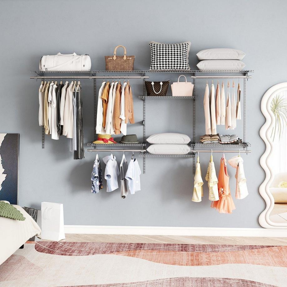 Northix Sistema di organizzazione dell'armadio espandibile  