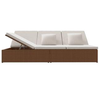 VidaXL Sonnenliege poly-rattan  