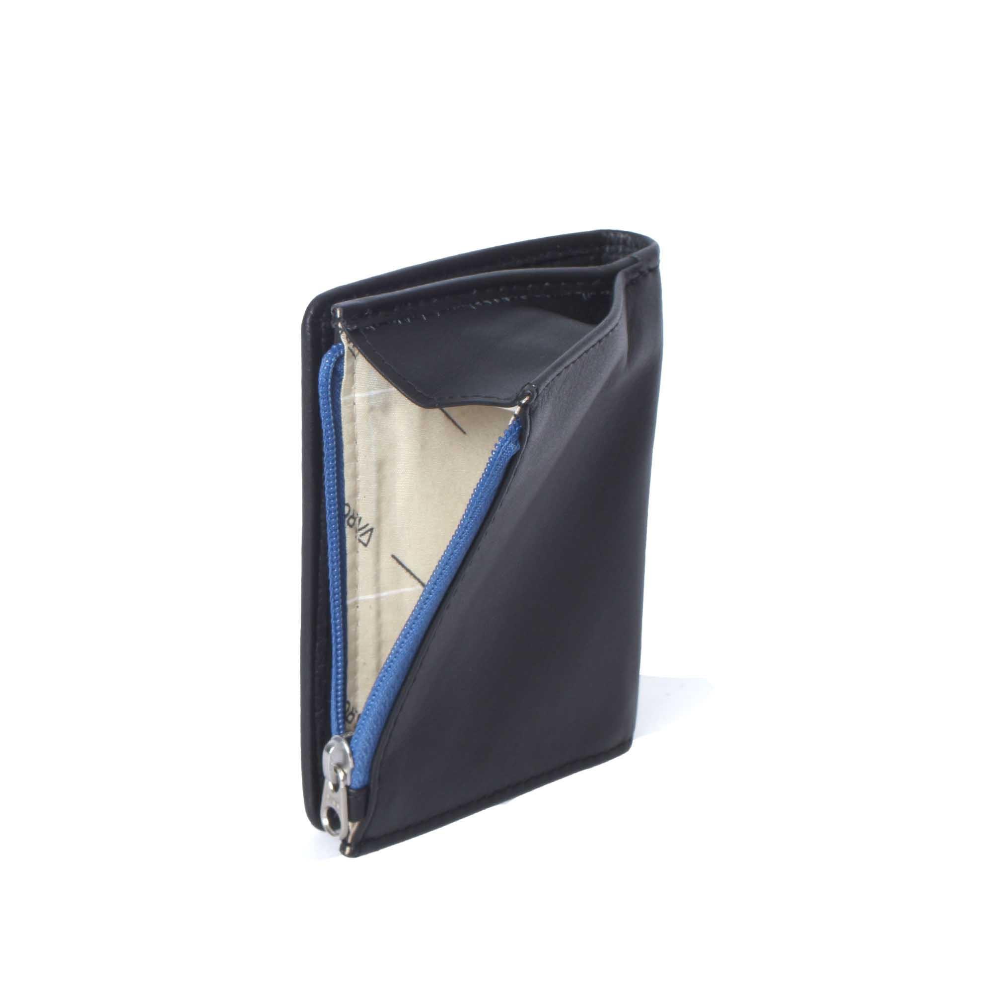 VARGU SINE M-1 Portefeuille en Cuir Véritable  