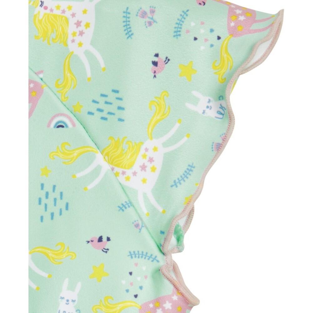 Playshoes  costume da bagno a 1 pezzo per bambina con protezione uv unicorn 