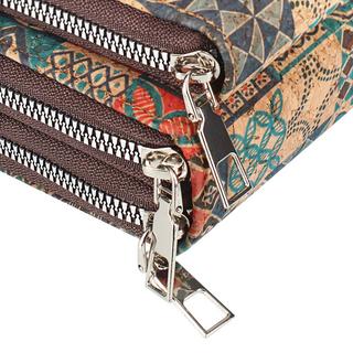 Avizar  Pochette Liège Poche Zip carré Céramique 