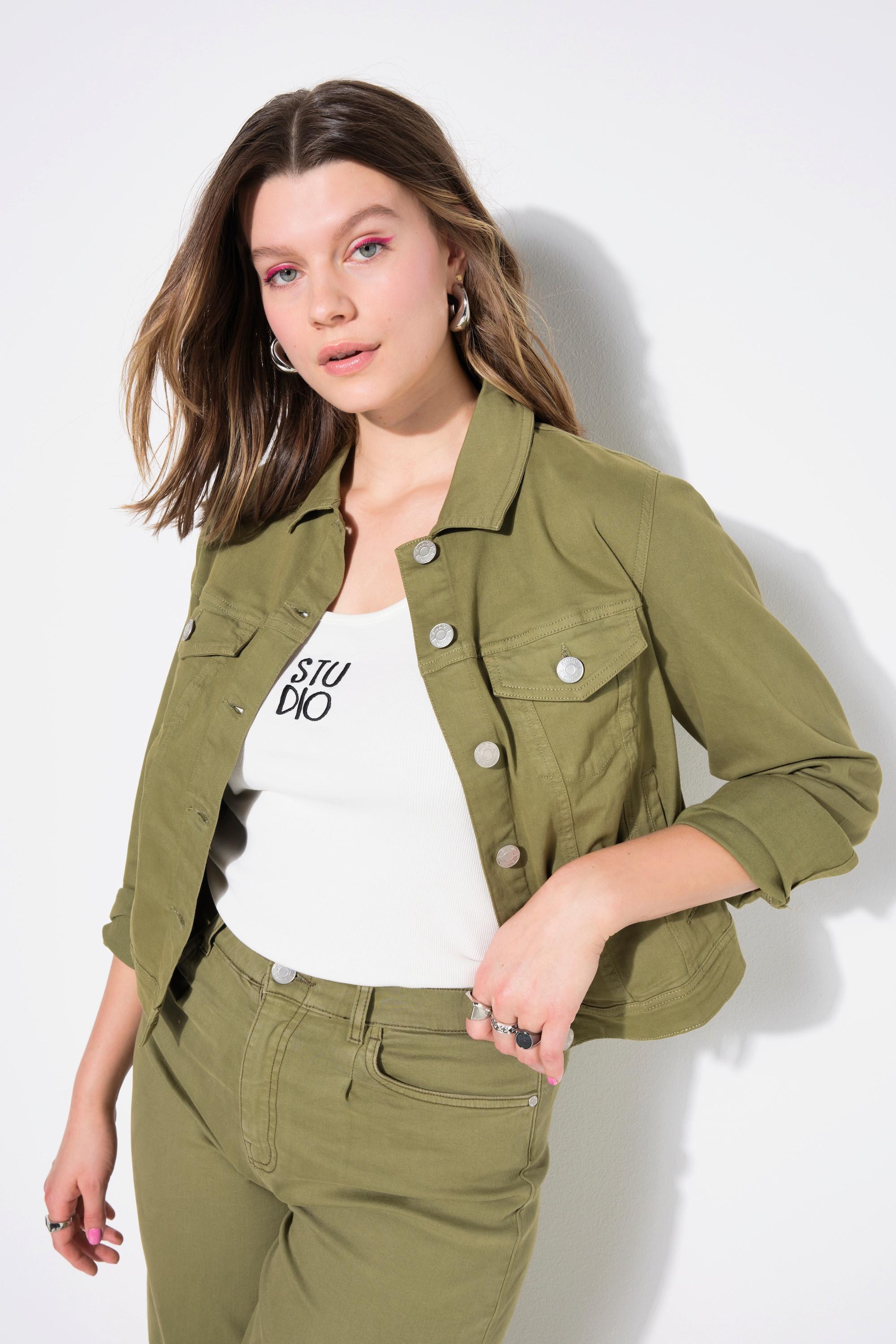 Studio Untold Jeansjacke Regular Shape Twill  