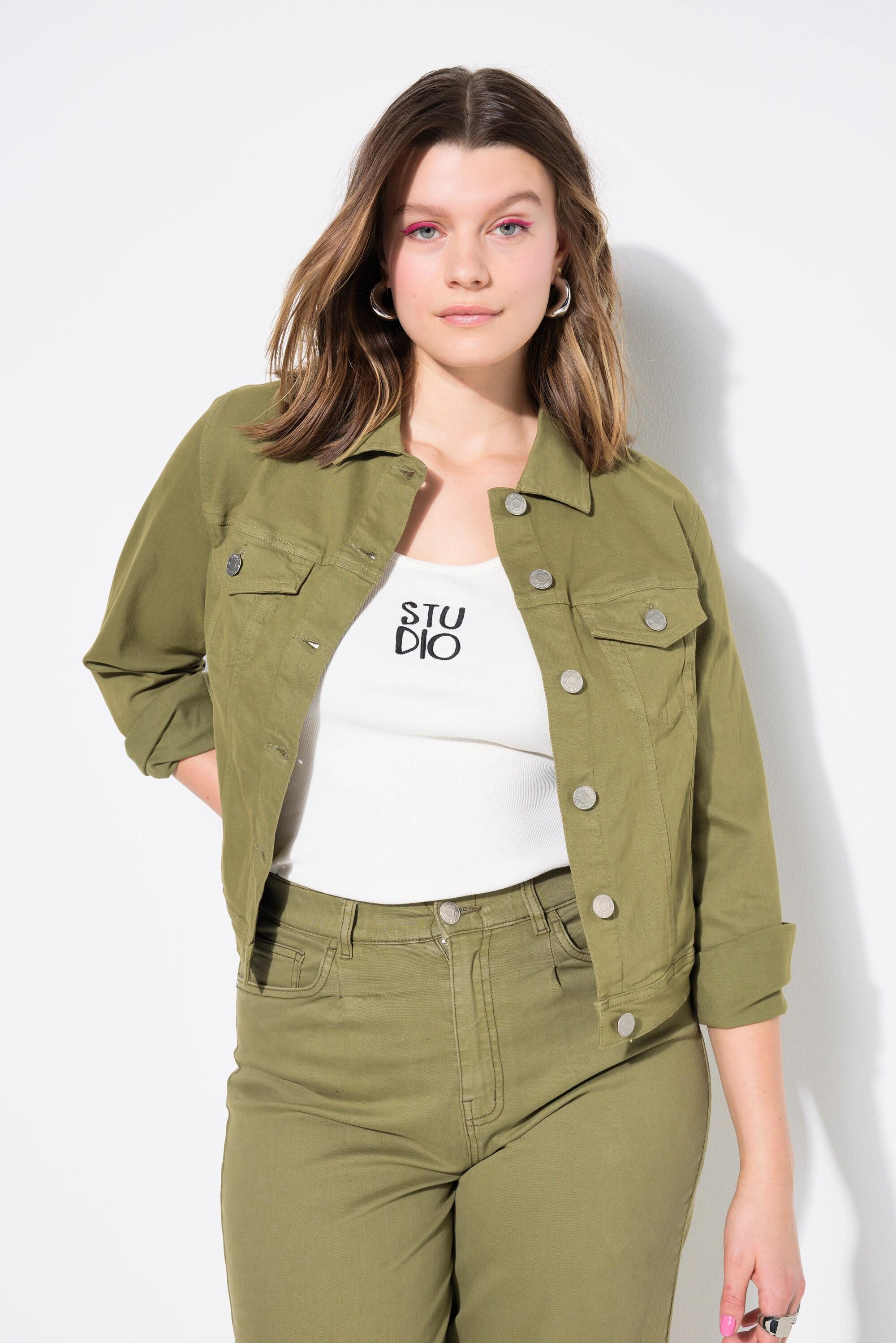 Studio Untold Jeansjacke Regular Shape Twill  