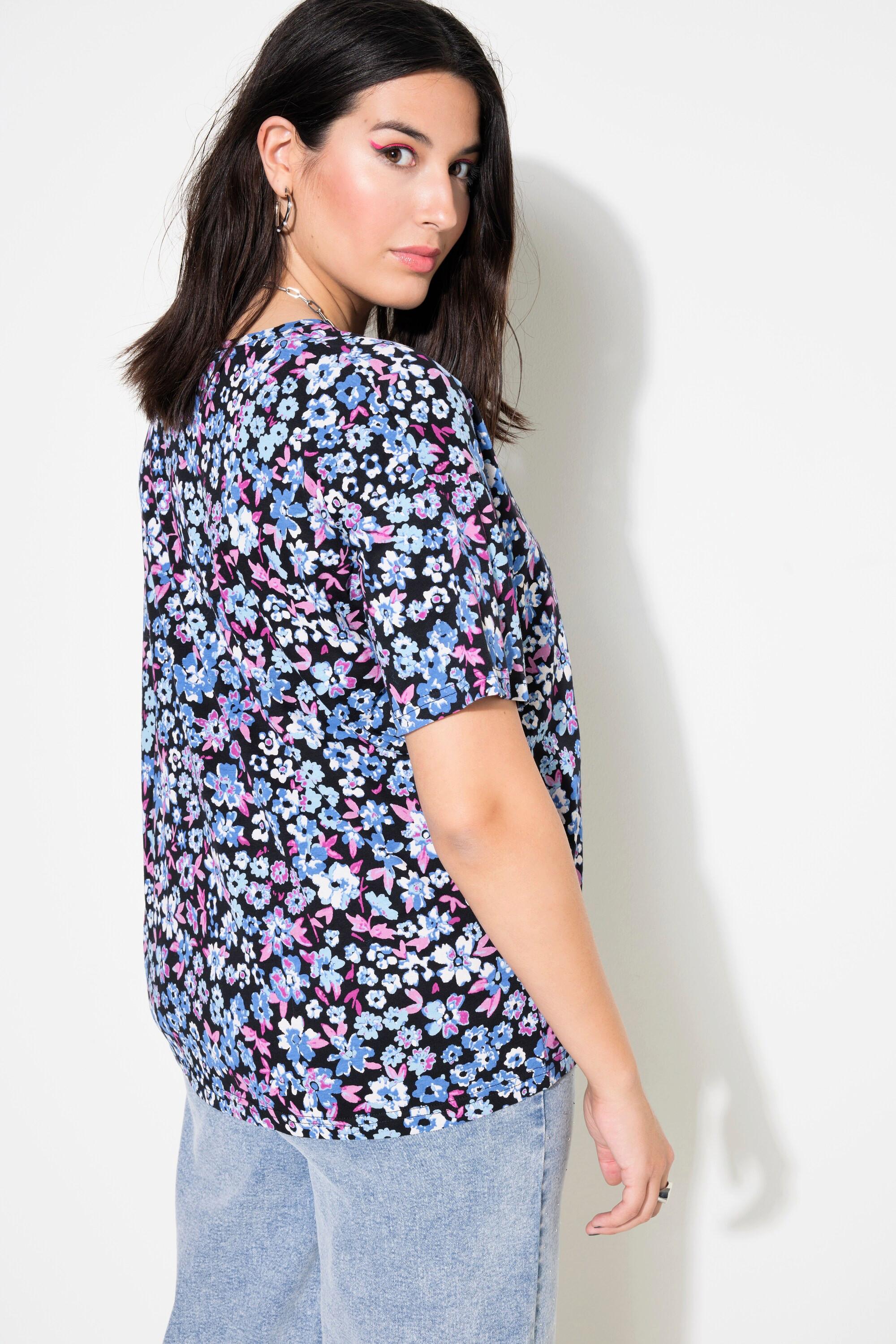 Studio Untold  T-shirt oversize, imprimé mille-fleurs 