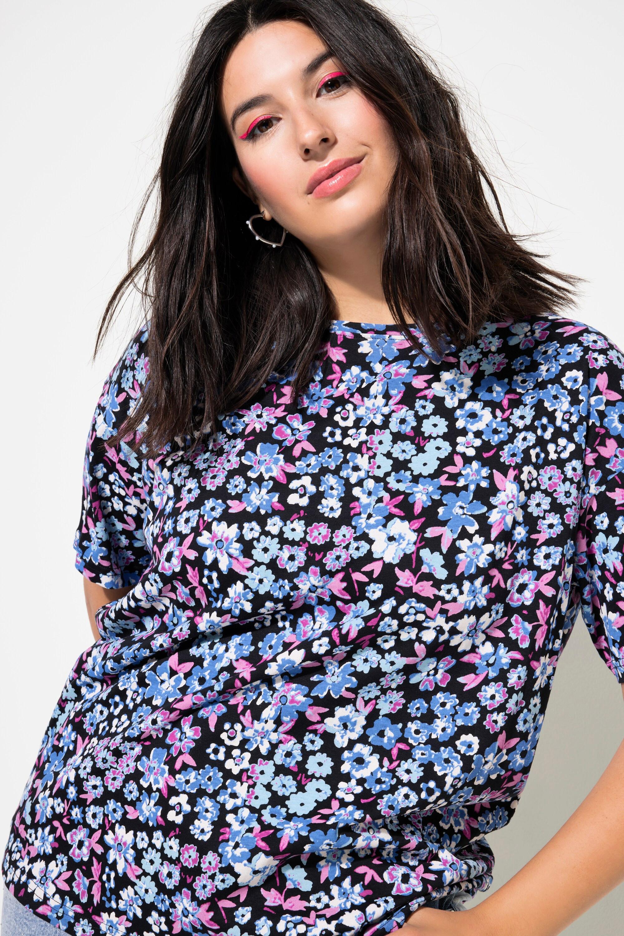 Studio Untold  T-shirt oversize, imprimé mille-fleurs 