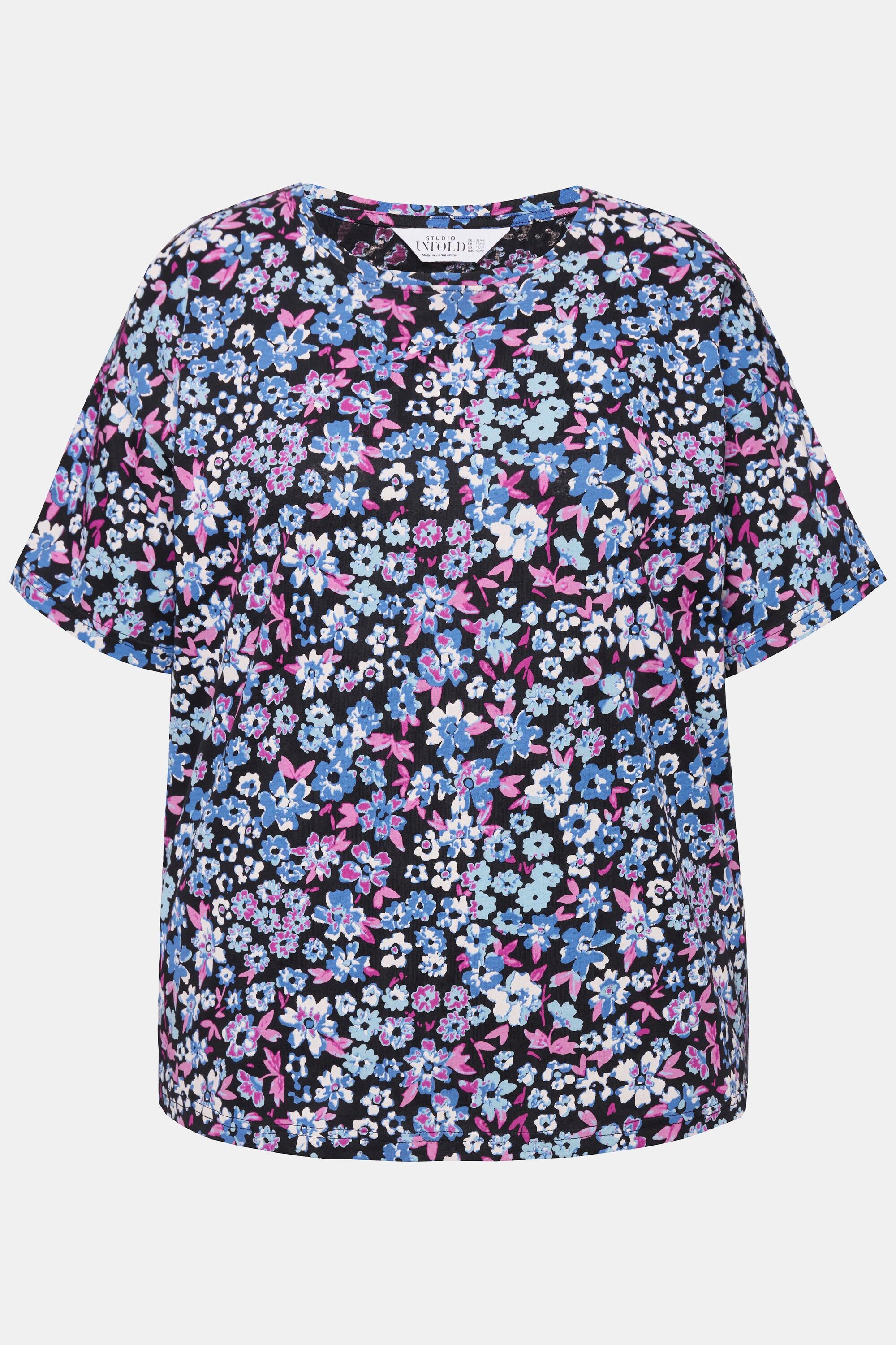 Studio Untold  T-shirt oversize, imprimé mille-fleurs 