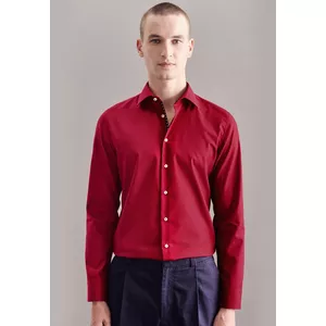Business Hemd Shaped Fit Langarm Uni