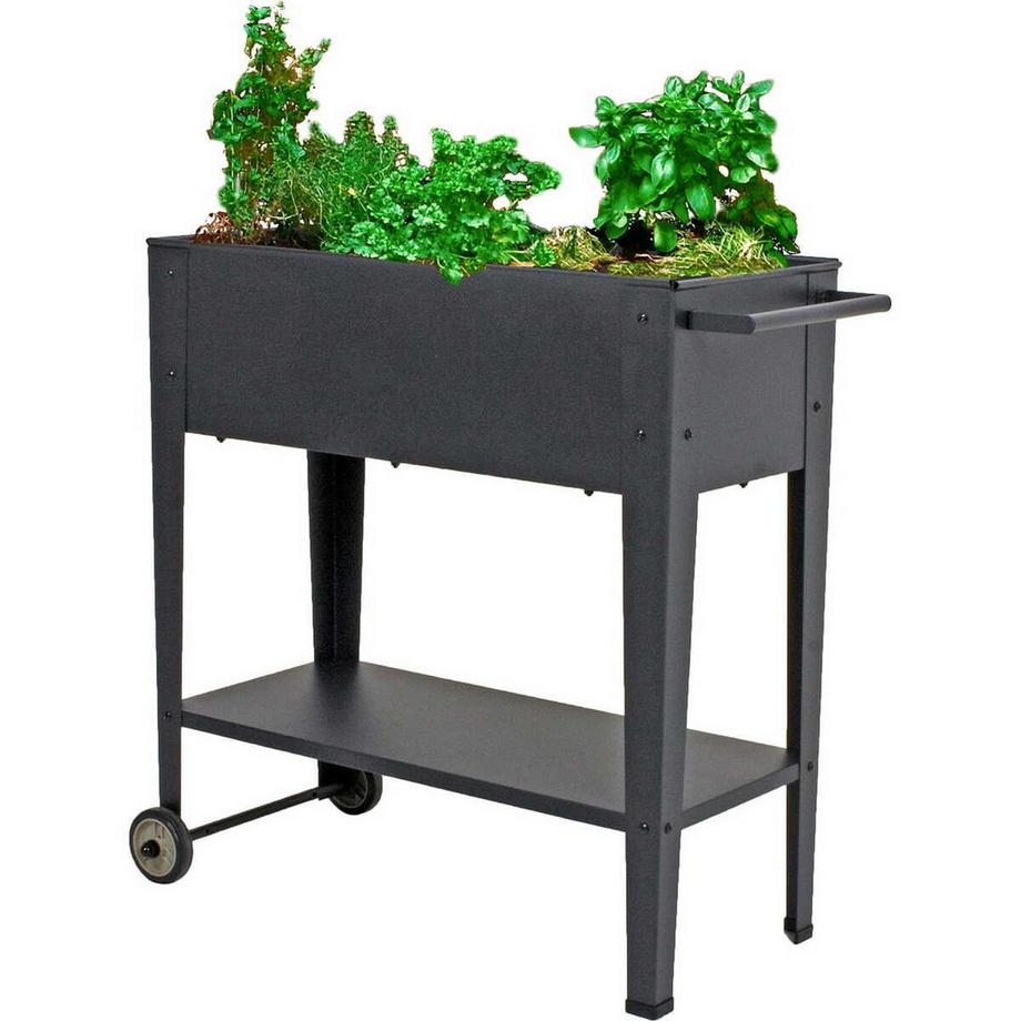 mutoni Hochbeet Violetta Stahl anthrazit  