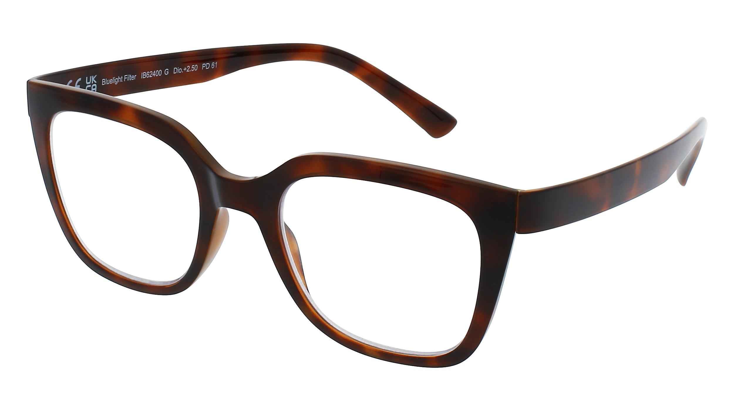 INVU Lunettes d'ordinateur Verres anti-lumière bleue avec étui  