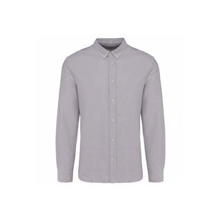 Kariban  camicia a maniche lunghe oxford 