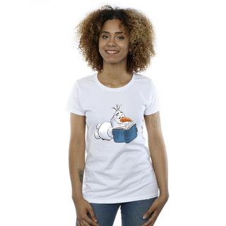 Disney  Frozen Olaf Reading TShirt 